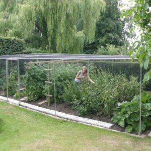 Aluminium Fruit Cage With Butterfly Netting