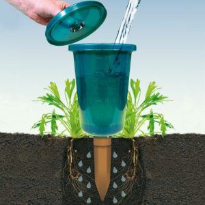 Bio Green Hydro Cup Raised Bed Watering System (4 Watering Stakes + 4 Cups)