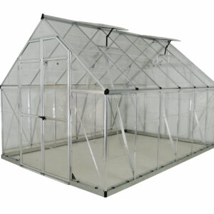 Palram Octave 8x12 Greenhouse (Silver)