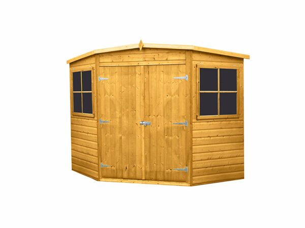 Shire 8 x 8 Corner Shed Garden Shed