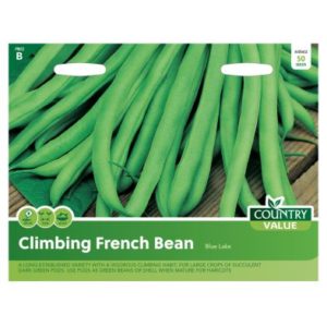 Country Value Climbing Bean Blue Lake Seeds