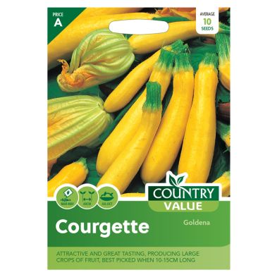 Country Value Courgette Goldena Seeds