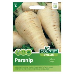 Country Value Parsnip Hollow Crown Seeds