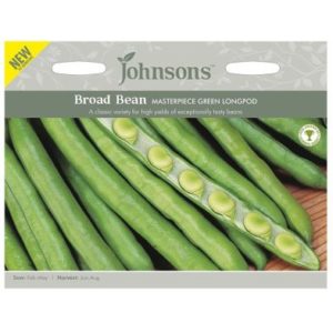 Johnsons Broad Bean Masterpiece Green Longpod Seeds