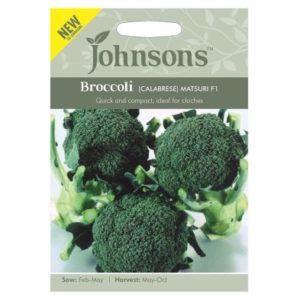 Johnsons Broccoli Calabrese Matsuri F1 Seeds
