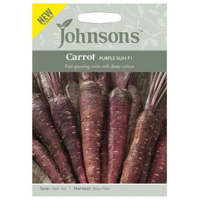 Johnsons Carrot Purple Sun F1 Seeds
