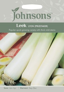 Johnsons Leek Lyon Prizetaker Seeds