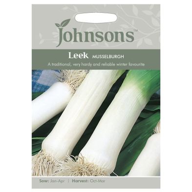 Johnsons Leek Musselburgh Seeds