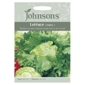 Johnsons Lettuce Iceberg 4 Seeds