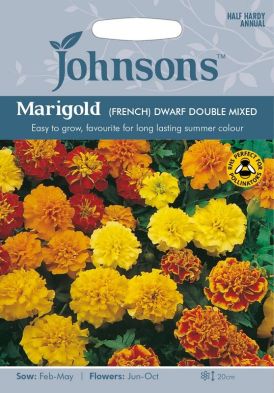 Johnsons Marigold French Dwarf Seeds