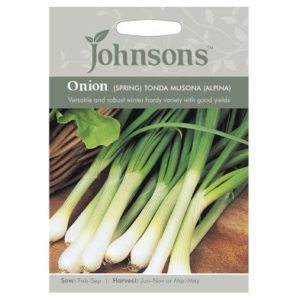 Johnsons Onion Spring Tonda Musona Alpina Seeds
