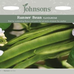 Johnsons Runner Bean Flavourstar Seeds