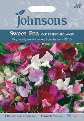 Johnsons Sweet Pea Old Fashioned Seeds