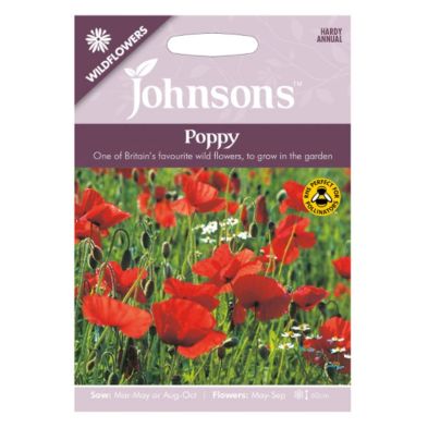 Johnsons Wild Flowers Poppy Seeds