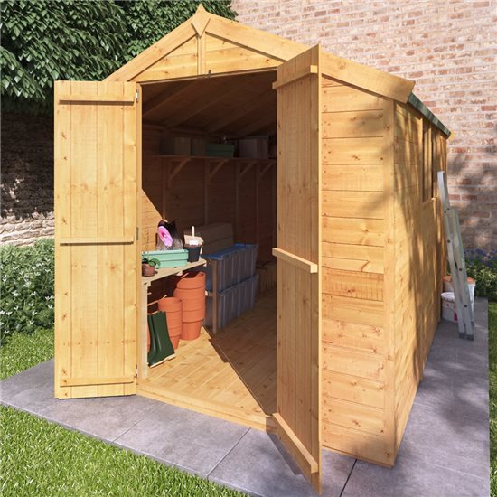 10x6 Master T&G Apex Wooden Shed - Windowed BillyOh