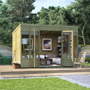10x8 Bella T&G Pent Summerhouse -PT BillyOh