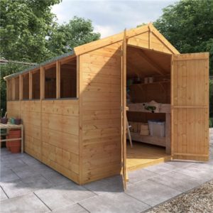12x8 Master T&G Apex Wooden Shed - Windowed BillyOh