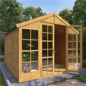 BillyOh Harper Tongue and Groove Apex Summerhouse - 10x8 T&G Apex Summerhouse