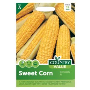 Country Value Sweet Corn Incredible F1 Seeds