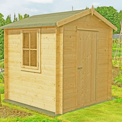 Shire Danbury Garden Log Cabin 19mm (7' x 7')