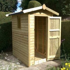 Garden Storage Shed 6x4 with Apex Roof