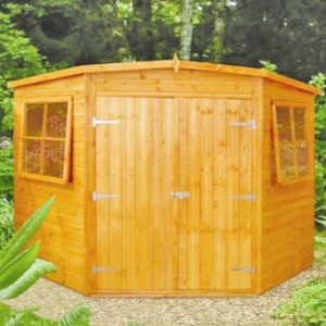 Shire Corner Shiplap Garden Shed 7' x 7'