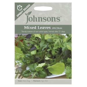 Johnsons Speedy Salads Mixed Leaves Spectrum Seeds
