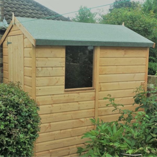 Shire Shetland 6 x 4 Shiplap Tongue and Groove Pressure Treated Garden Shed