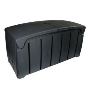 Bentley Plastic Garden Storage Box Black 322L