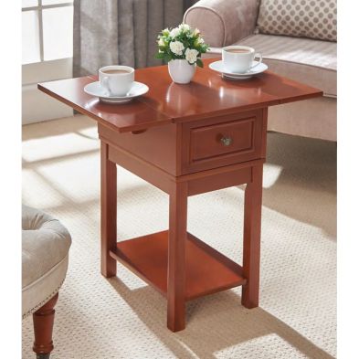 Kilburn Single Drawer Lounge Table - Oak Colour