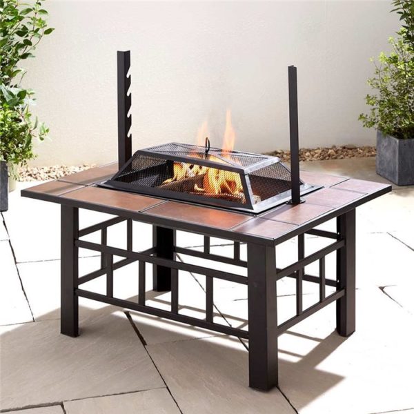 BillyOh 3 in 1 Fire Pit, BBQ Grill, & Ice Cooler - 3 in 1 Fire Pit, BBQ Grill, & Ice Cooler