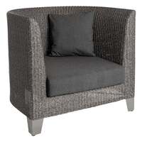 Alexander Rose Monte Carlo High Back Club Lounge Chair with Cushion