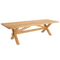 Alexander Rose Teak Plank Garden Table 2.4m