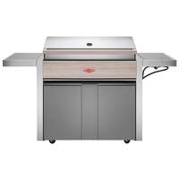 BeefEater 1500 Series 5 Burner Gas Barbecue with Cabinet Trolley and Side Burner