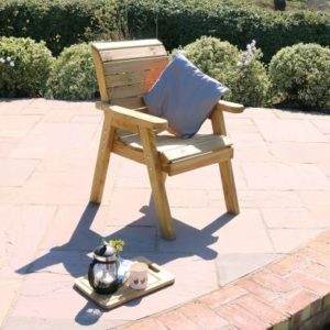 Charlotte Garden Armchair Chair by Zest