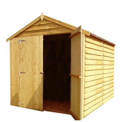 Shire Ashworth 8' x 6' Apex Shed - Classic Dip Treated Overlap