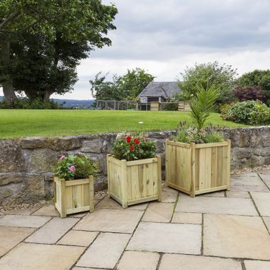 Pair of Holywell Garden Planters - Small