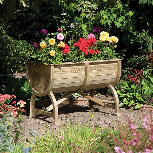 Marberry Barrel Planter