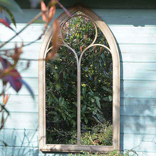 Somersham Chapel Arch Garden Mirror