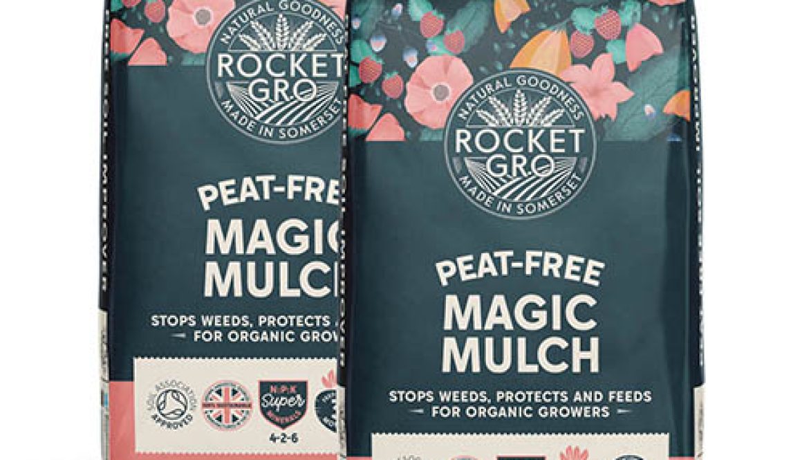 Twin Pack RocketGro Peat-Free Magic Mulch 50L