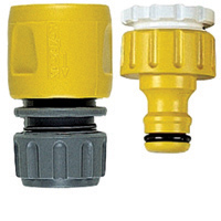 Hozelock Threaded Tap Connector With Hose End Connector (2175)