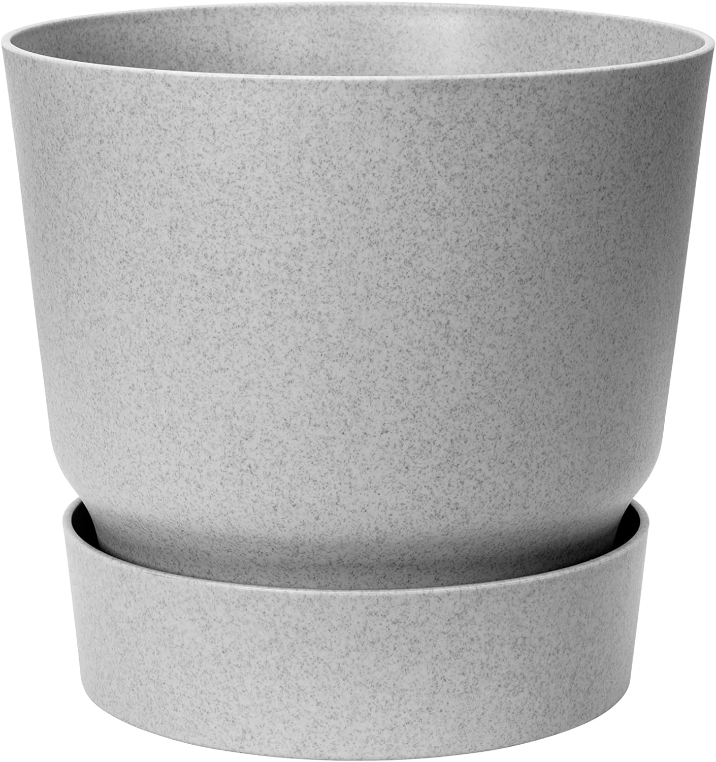Elho 14cm Greenville Round Pot (Living Concrete)