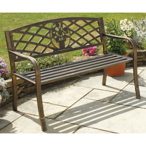 Gablemere Coalbrookedale Garden Bench (Bronze)