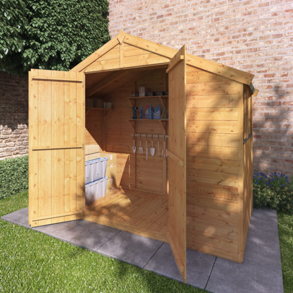 BillyOh Master Tongue and Groove Apex Shed - 4x8 T&G Apex Windowed