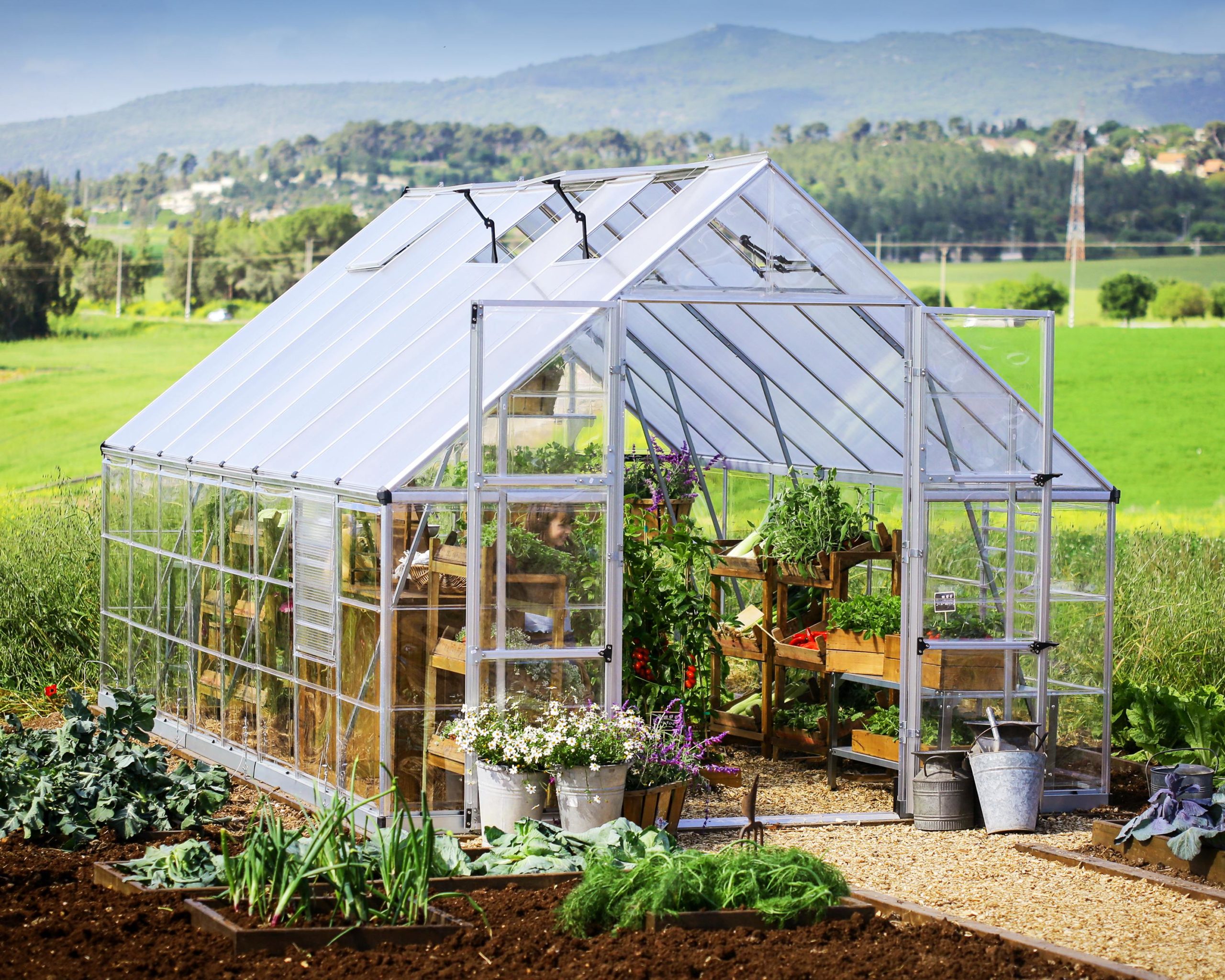 Palram-Canopia 10x16 Balance Greenhouse (Extended Silver)