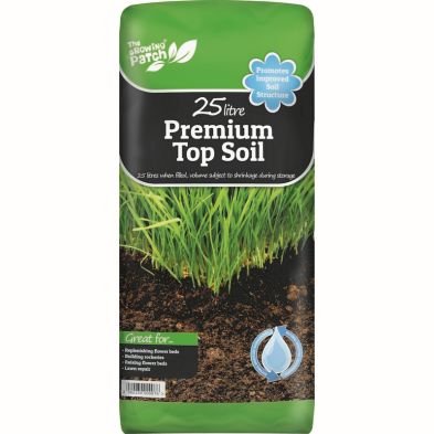40 x Growing Patch Premium Topsoil 25 Litre