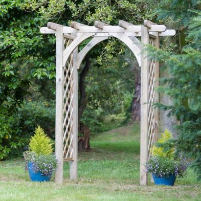 Horizon Garden Arch by Zest