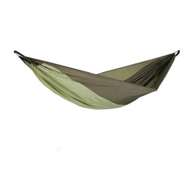 Silk Traveller Thermo Hammock - Two Tone Green & Brown