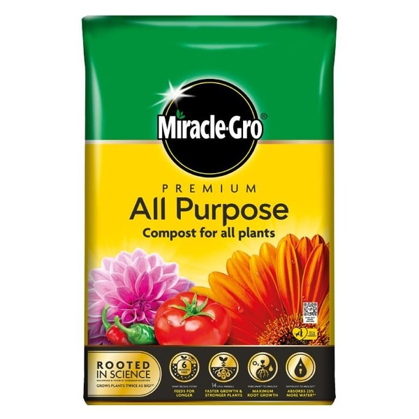 Miracle-Gro All Purpose Compost - 40 Litres