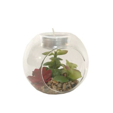 Terrarium Tealight Holder Glass - 10cm